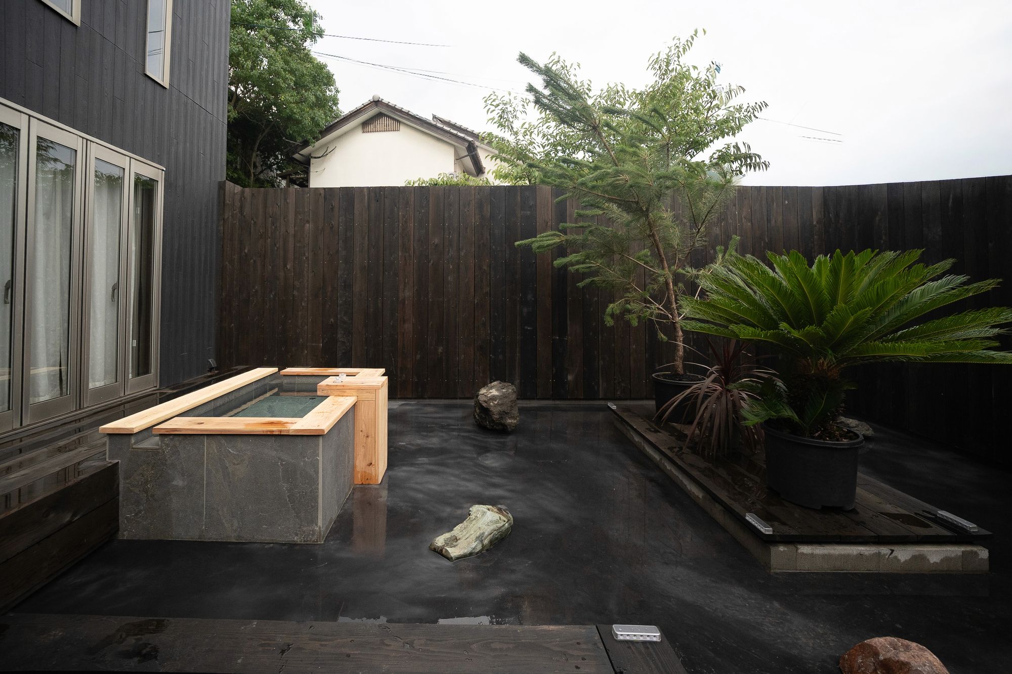 Private onsen at Shiki