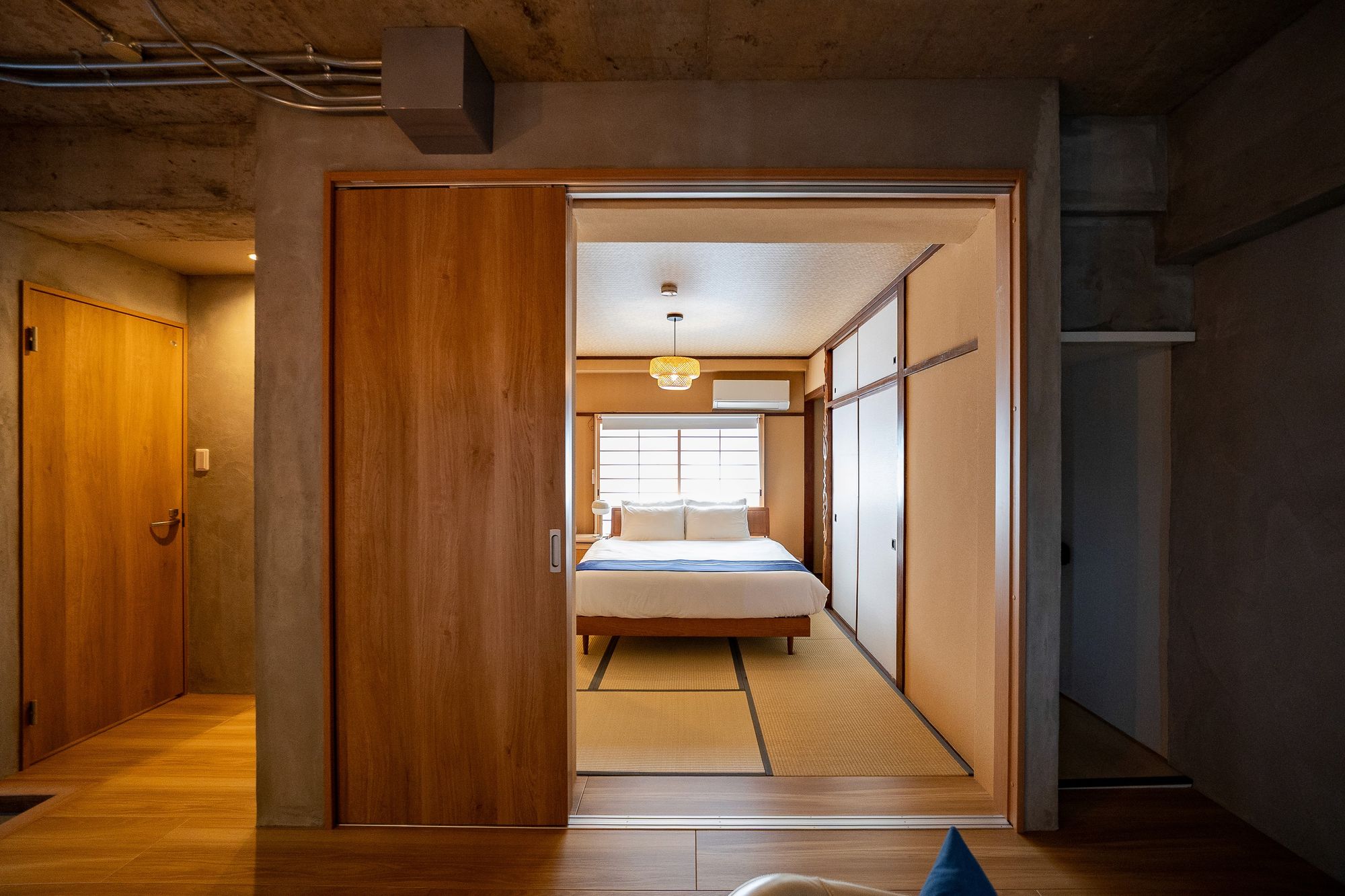 Corridor into tatami room