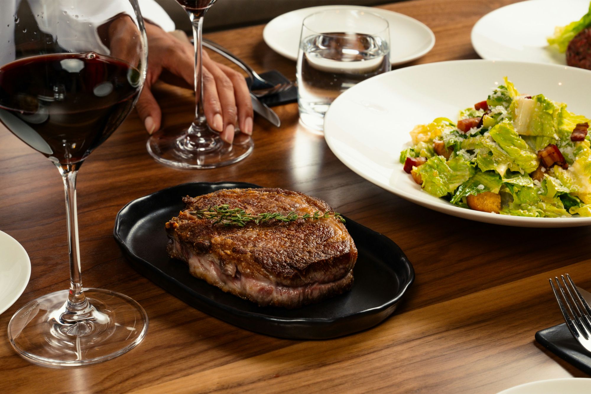 A dining moment at SHIKI